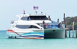 Boats to Koh Mak and Koh Kood