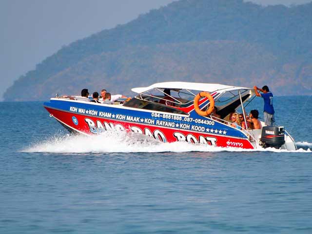 Bang Bao Speedboat from Koh Chang to Koh Kood