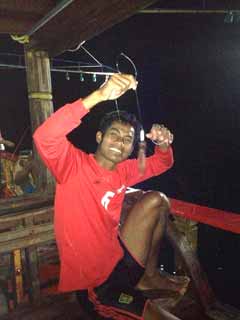 Squidding with Mr Khai
