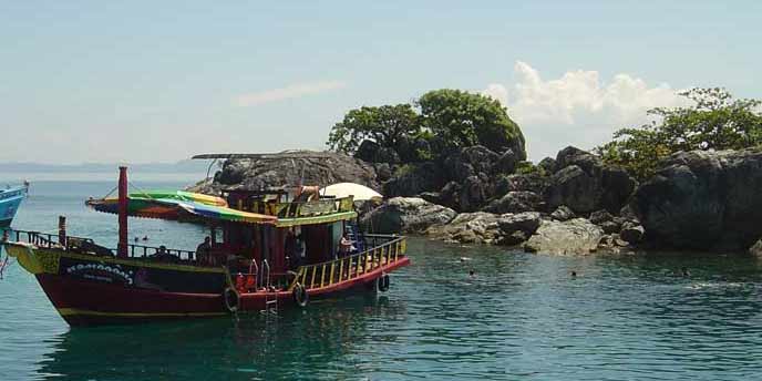 One of Mr Khai's Colorful Boats