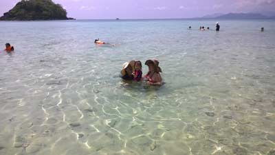 Crystal Clear Water at Koh Rang