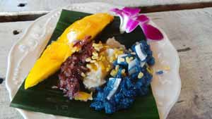 sticky rice mango