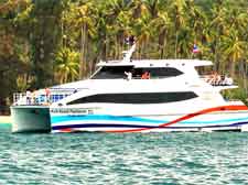 To Koh Kood and Koh Mak Boats to Islands around Koh Chang