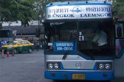 999 Bus from Centerpoint to Bangkok Ekamai The Government 999 bus goes from Koh Chang to Bangkok Ekamai via Suvarnabhumi Airport 2 or 3 times a day